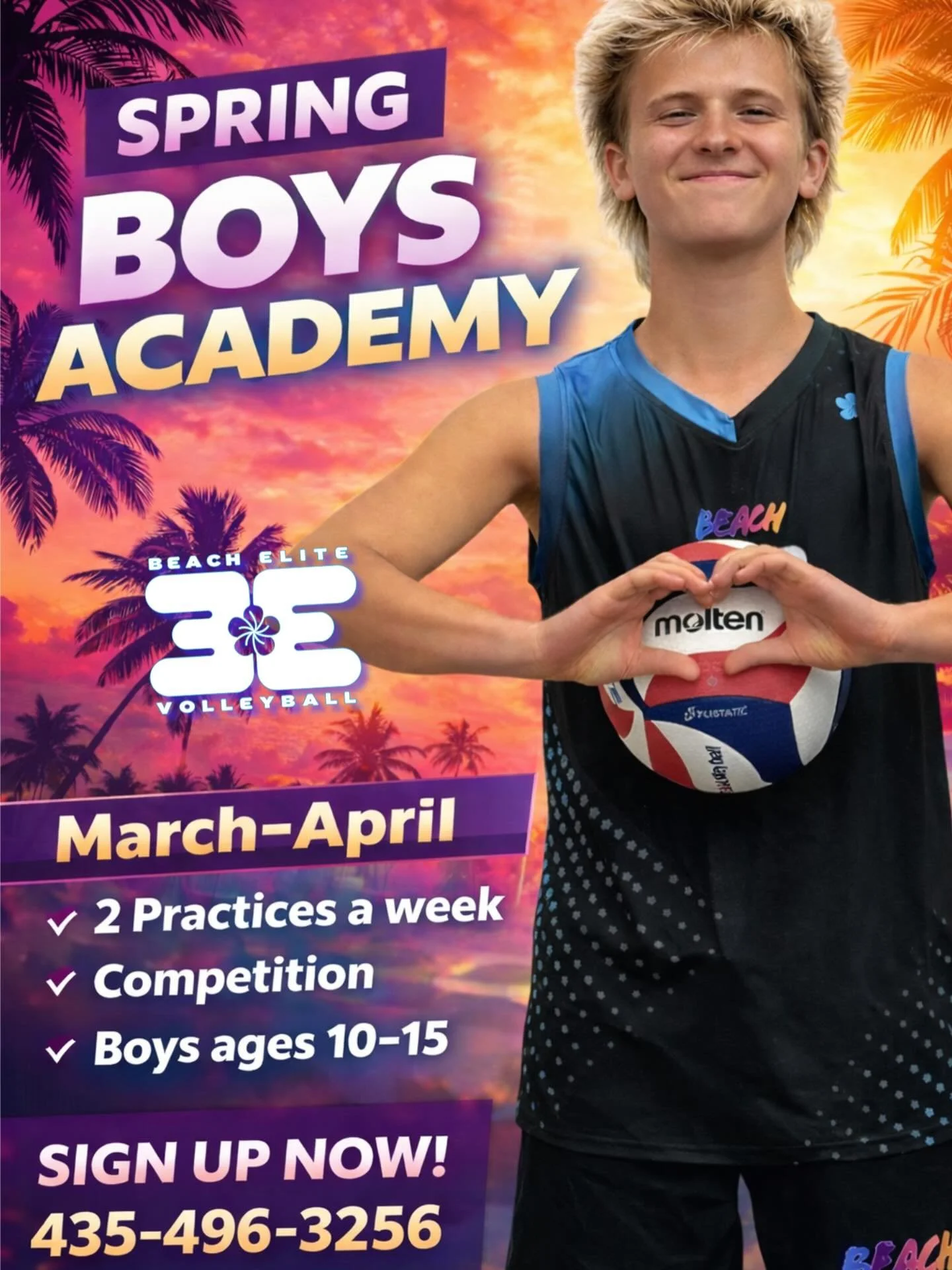 Go to www.beach-elite.com and click on Northern Utah