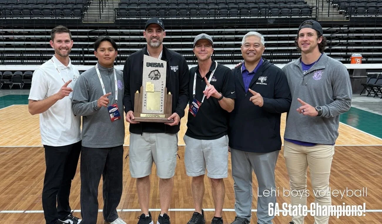 Congratulations to the Lehi Boys Varsity Volleyball team on winning the 6A State Championship! An incredible accomplishment by an outstanding group of athletes and coaches &mdash; including our very own Coach Rick!