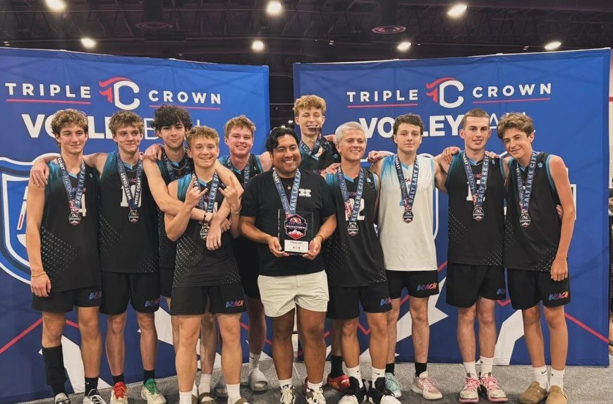 What a run by our Beach Elite Boys 16 National team! After three days of competition, these boys battled through adversity, competed with heart, and left everything on the court to earn a 2nd Place finish at Triple Crown.

So proud of this group&rsqu