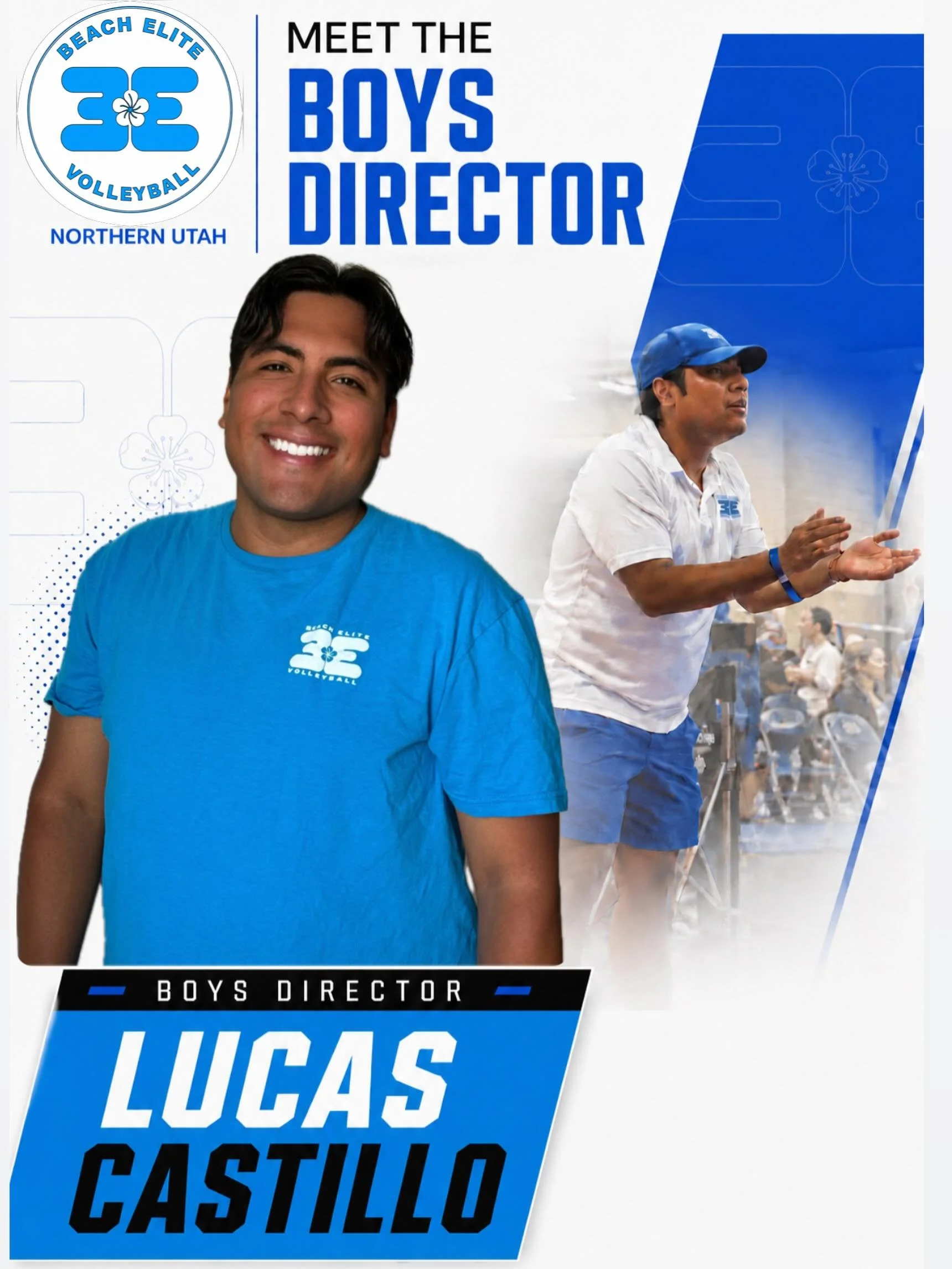 We are thrilled to announce our new boys Director: Lucas Castillo. Lucas brings years of coaching at a high level, a passion for a game and his athletes. His teams are never strangers to playing and winning in the gold brackets! Welcome aboard, Lucas