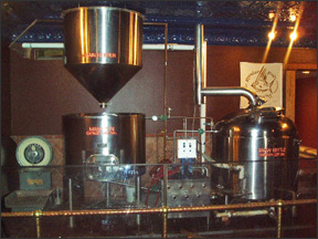 Rooster Fish Brewing's first official beer was unveiled at the Crooked Rooster and Wildflower Café in 2004.