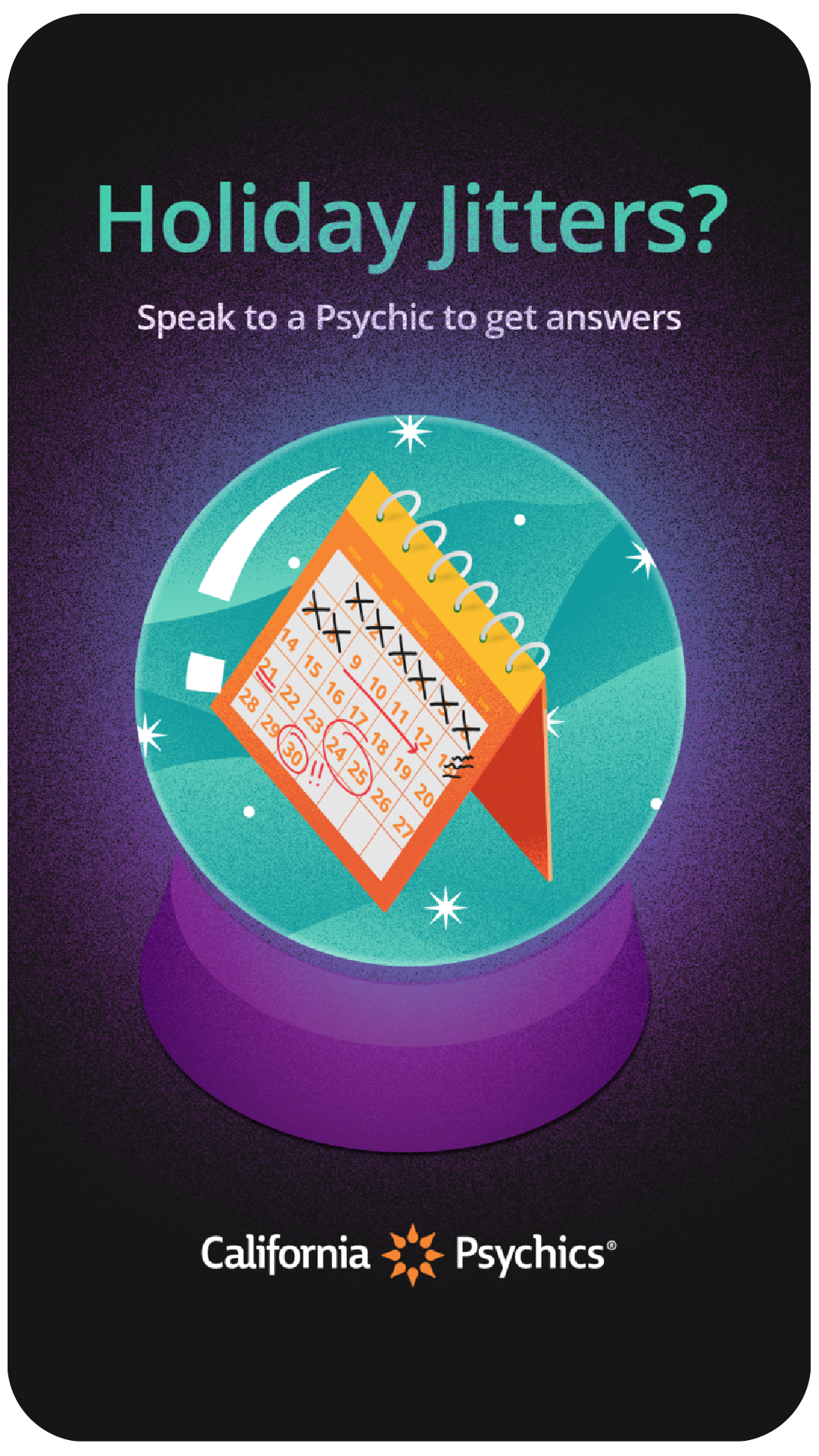 Holiday Stress Calendar
