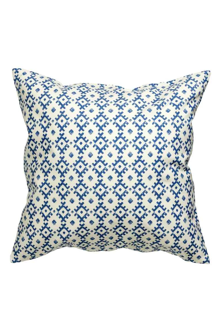 estampado azul