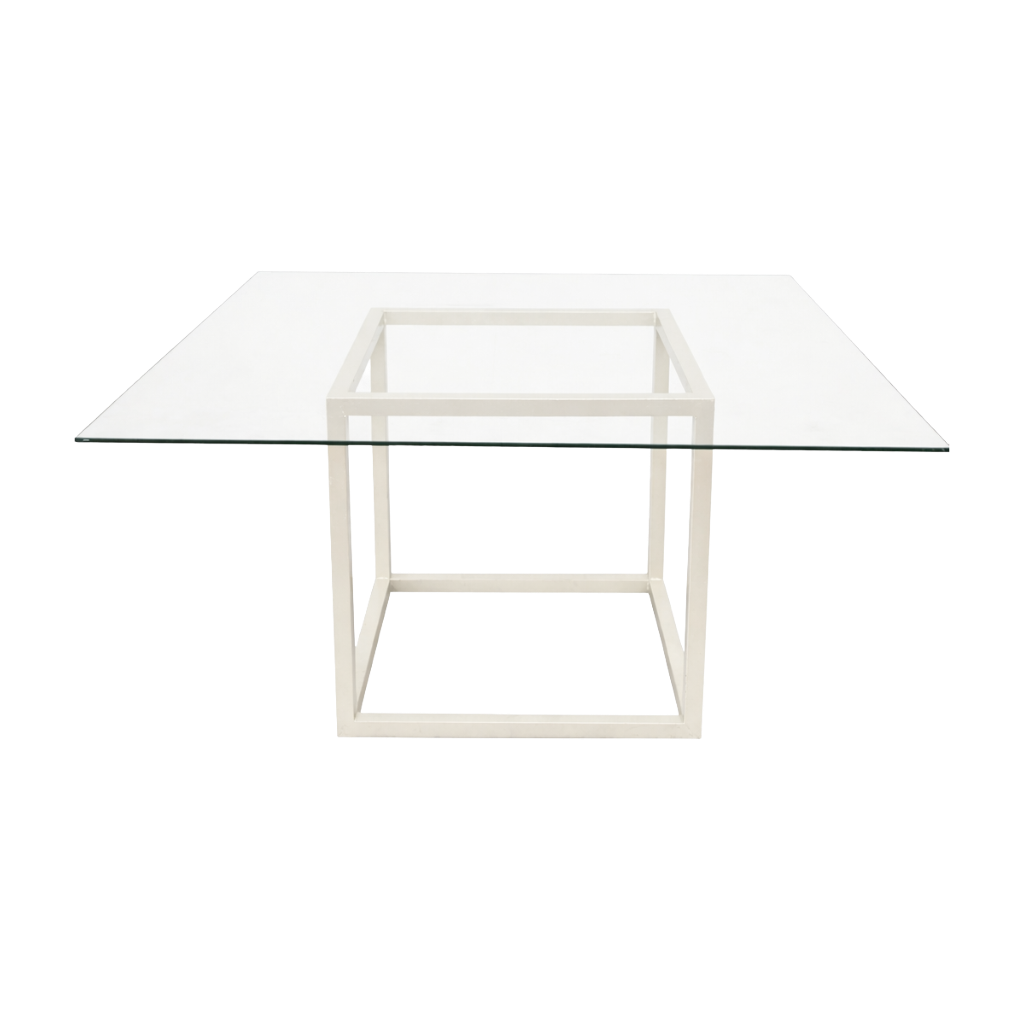 mesa cuadrada cristal base cubo hueso.png