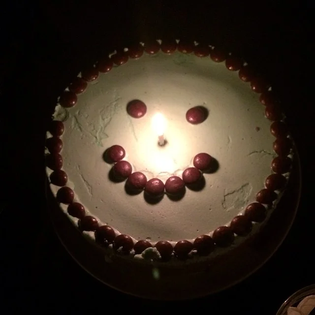 The Blarney Cone - mint chocolate ice cream cake at last night's @yumsthewordshow #stpatricksday #stpattysday #storytelling #nycstorytelling #icecream #icecreamcakes #irish #ireland #theblarneystone #juniormints #minticecream #dessert #desserts