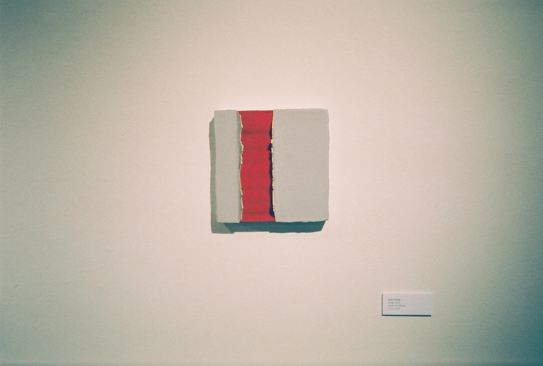 Amy Vensel / Burge, 201 5 / Acrylic on Canvas / 10 in x 10 in