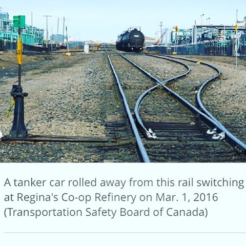 A Transportation Safety Board report says the circumstances that led to a railcar rolling out of control through the streets of Regina last year, passing through seven intersections, could have been prevented. Via @cbc