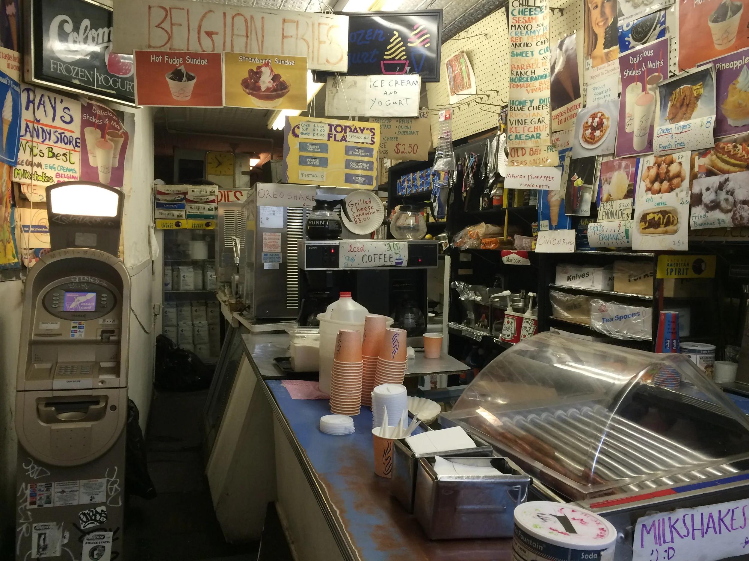 inside ray's candy store