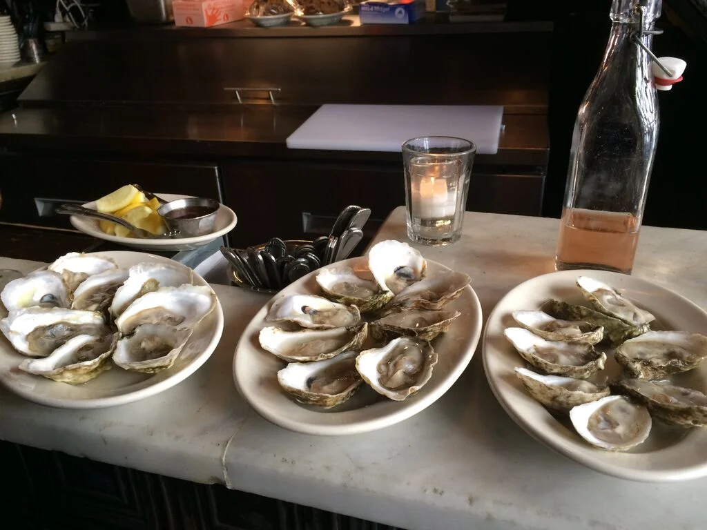 oysters from ten bells