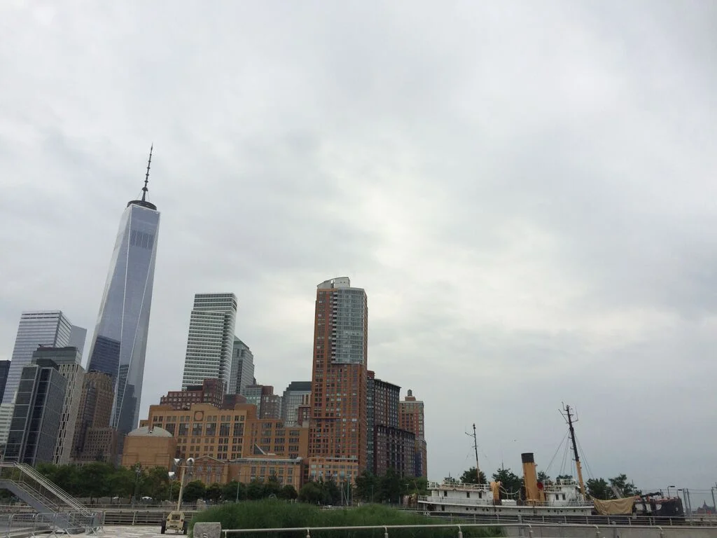 view from the water off pier 26