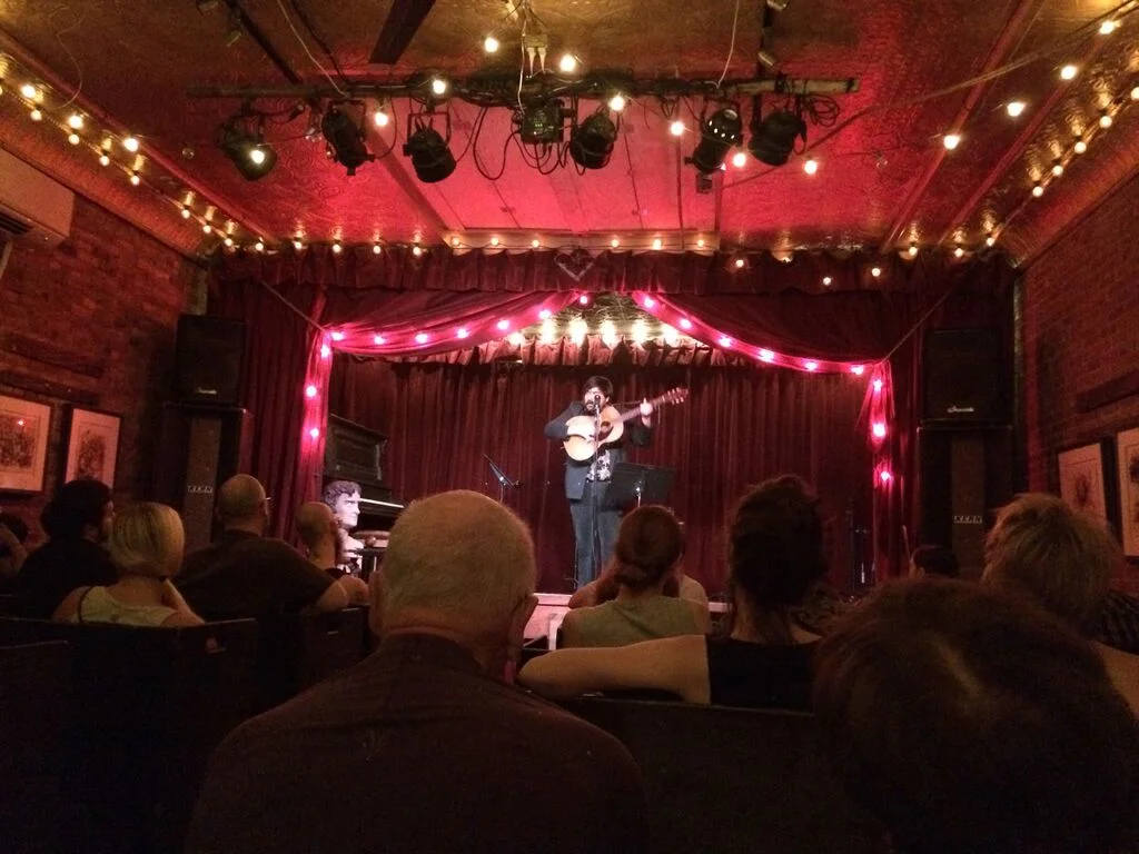 Wednesday:  Pizza By Candlelight and The Best Folk Singer in NYC