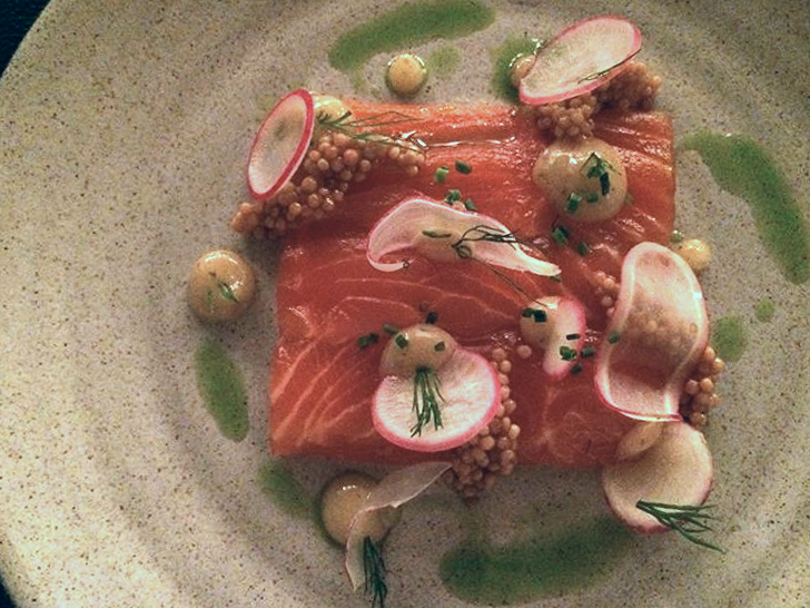 gravlax at aquavit