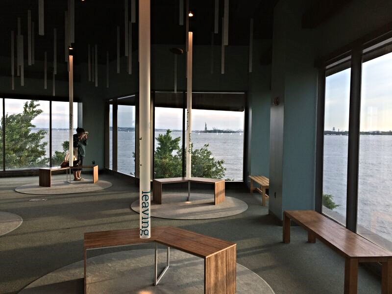 the "keeping history center" at the museum of jewish heritage