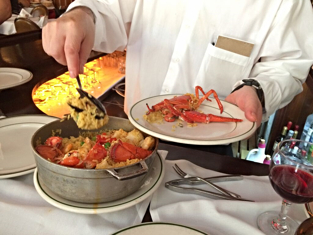 paella marinara at sevilla