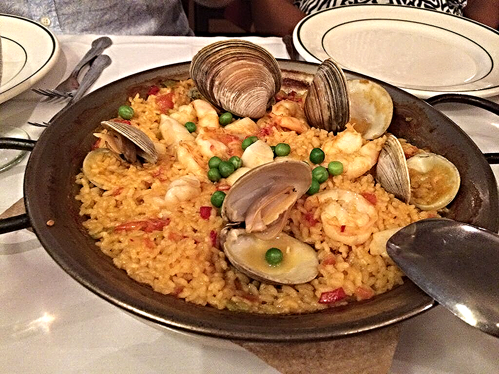 paella marinara at el charro