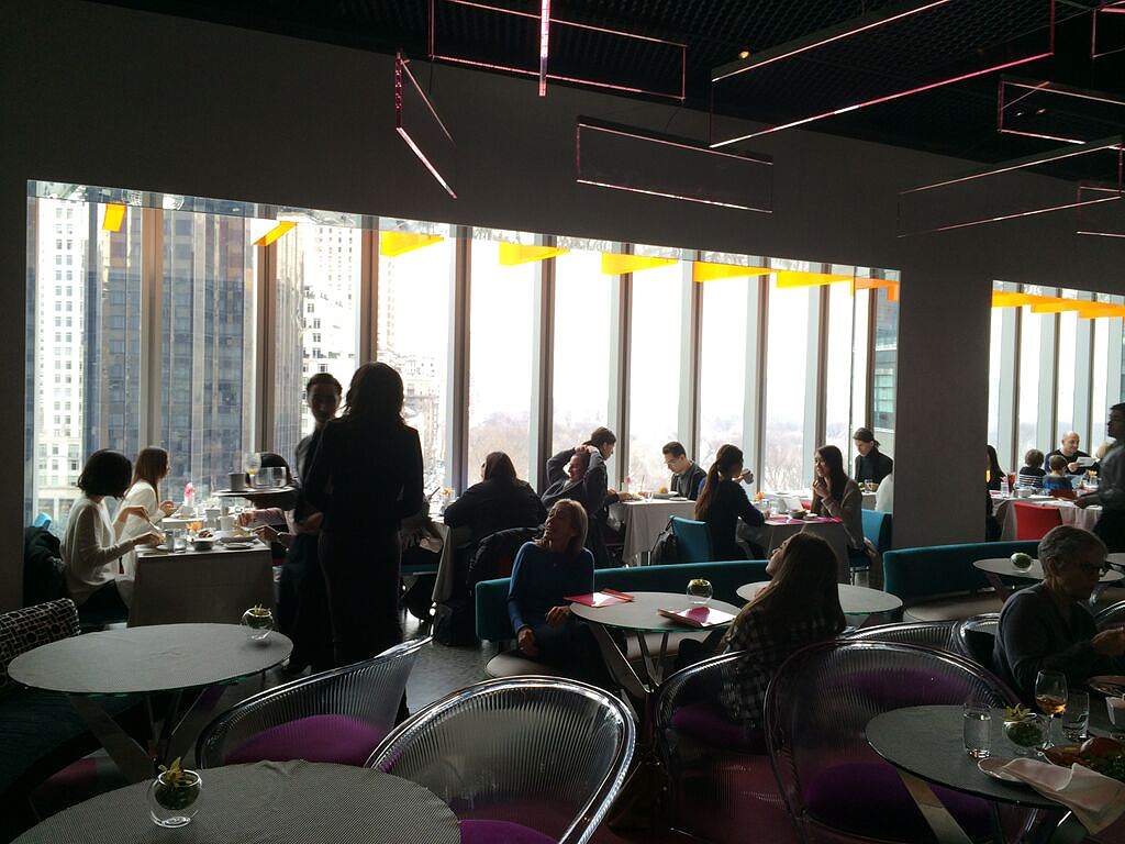 robert restaurant at the museum of arts and design