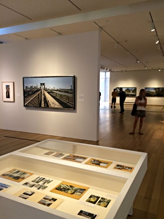gallery showing a richard estes exhibit at the museum of arts and design