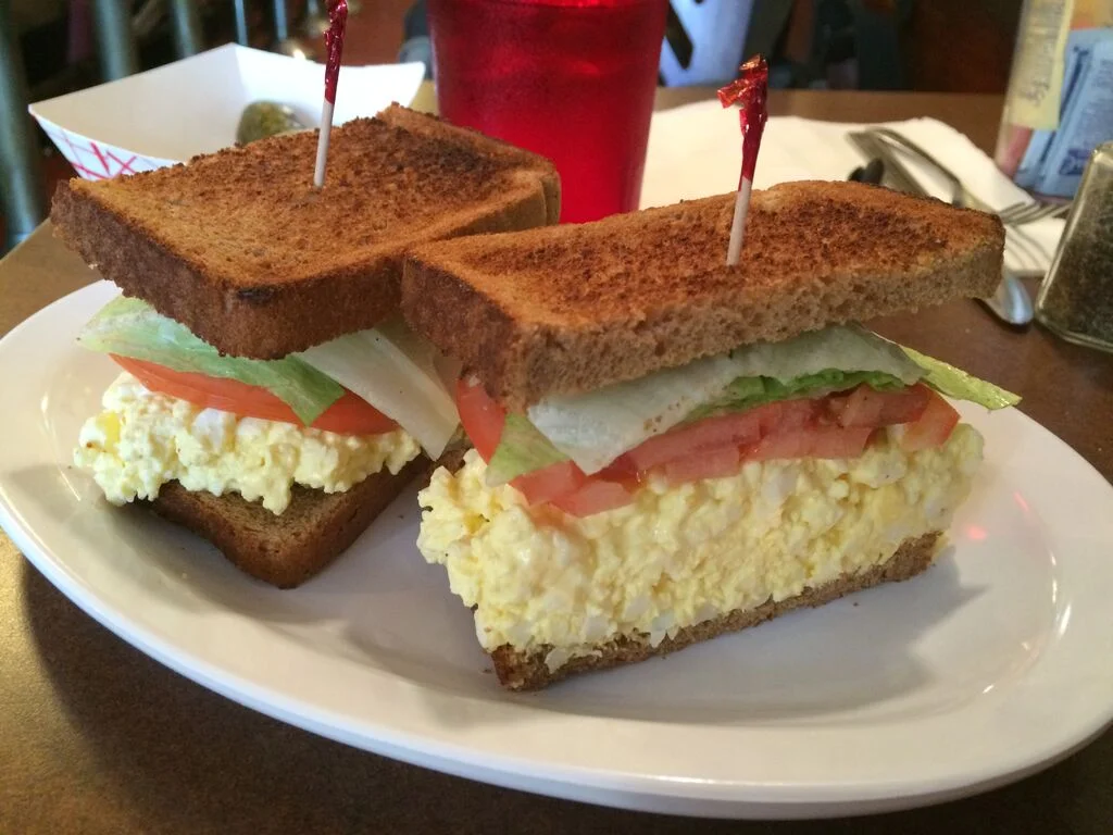 Eisenberg's egg salad sandwich