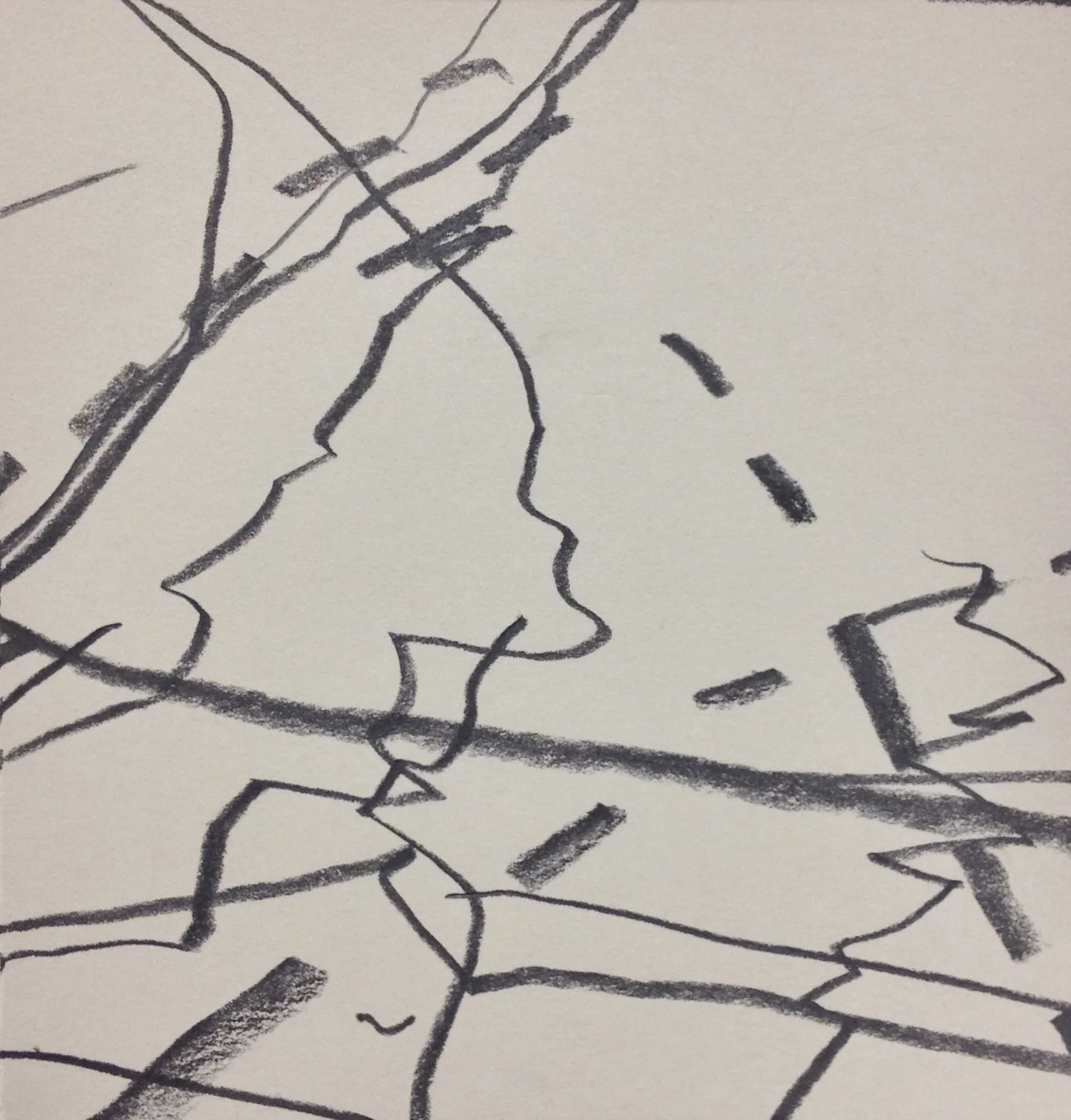 Graphite on paper, 2015 6 in. x 6 in.