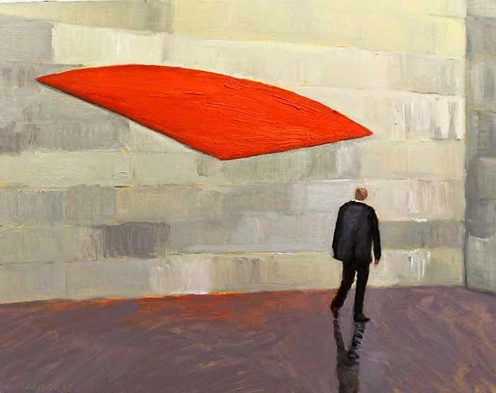 Ahead of the Curve - Guarding Ellsworth Kelly's 'Red Curve' at the National Gallery