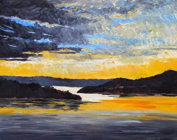 "Morning Over Angel"