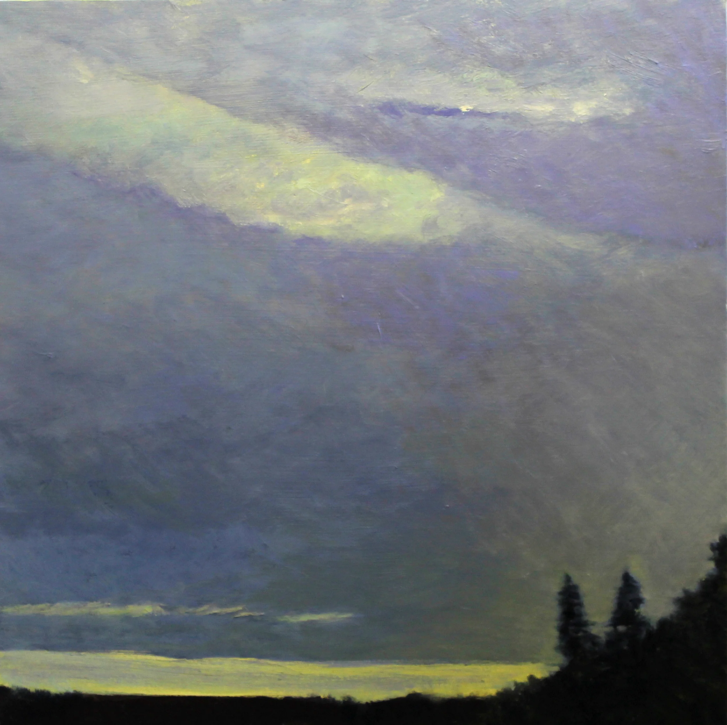 Sonoma November Sunset - 12"X12"
