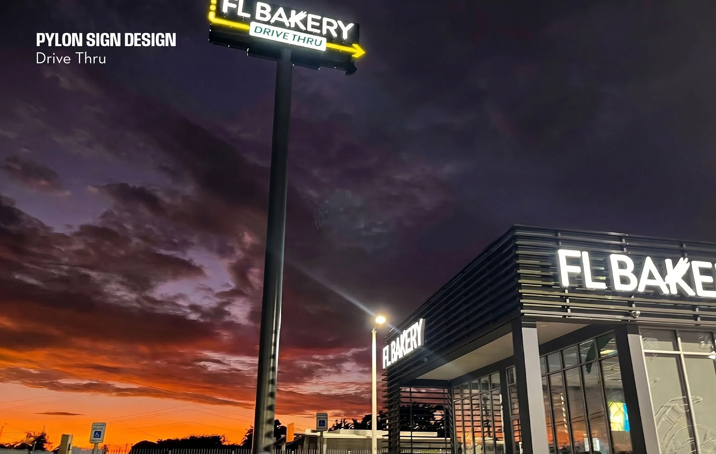 FL Bakery Aguadilla Exterior Night