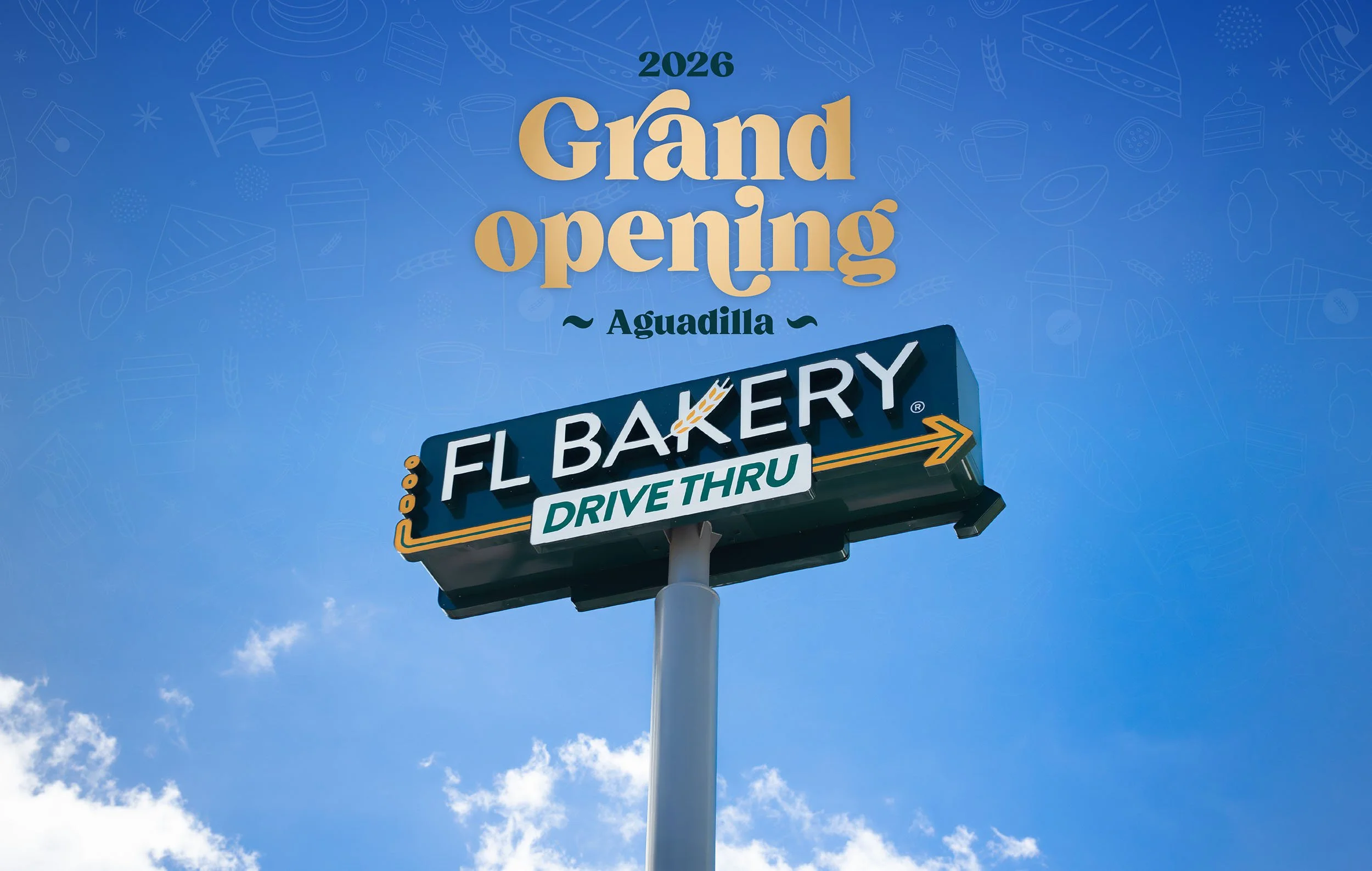 FL Bakery Aguadilla Pylon Sign 