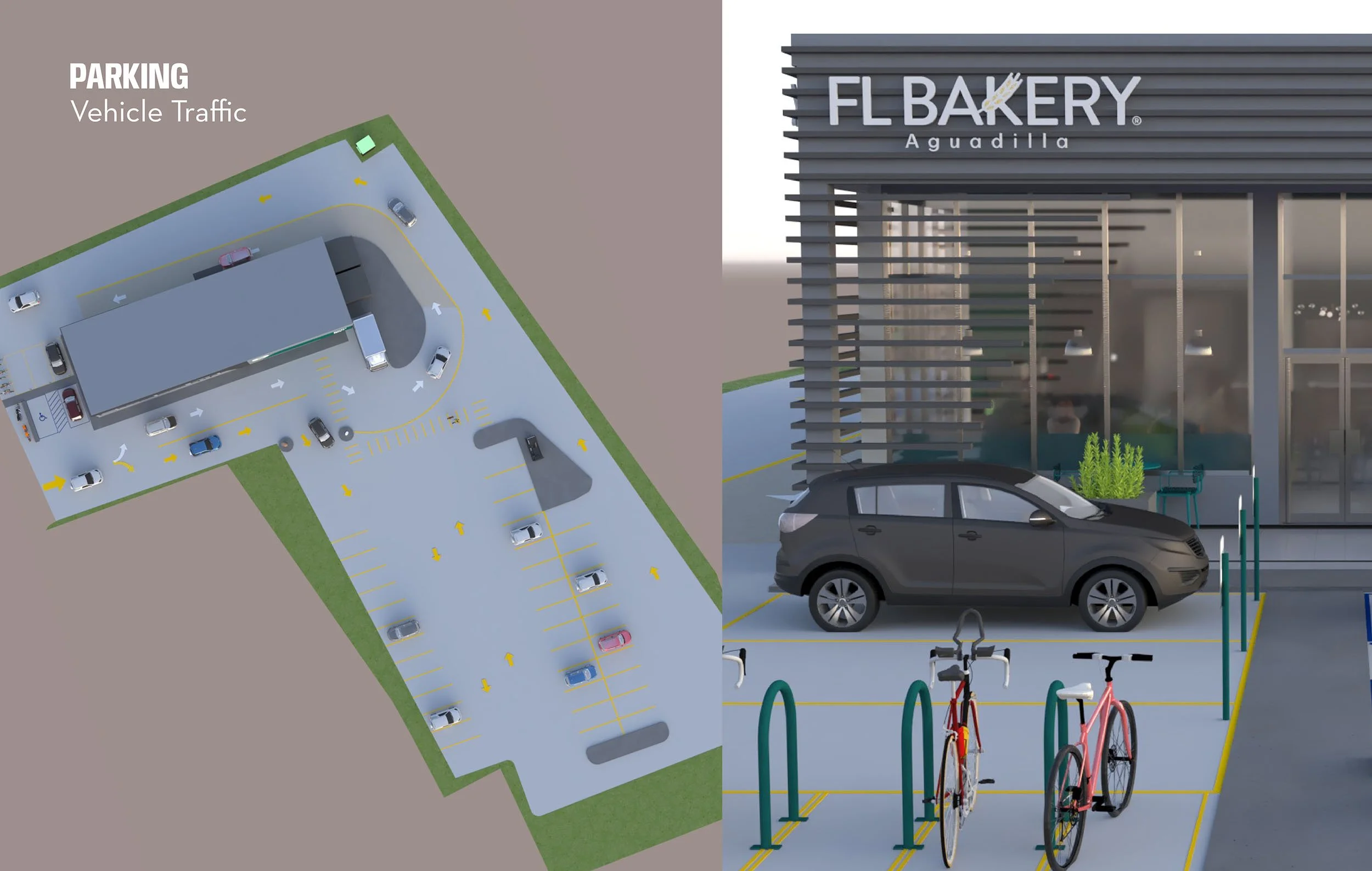 FL Bakery Aguadilla Parking Design