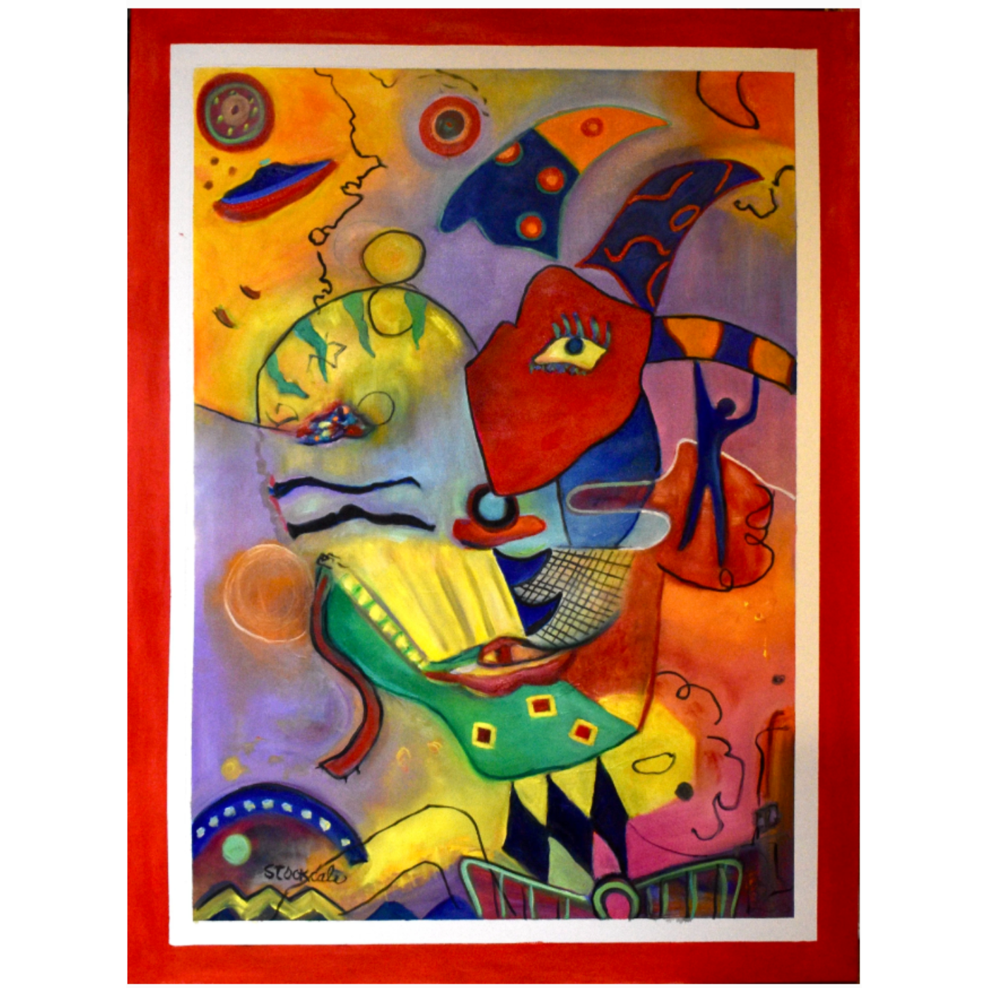 Dissolving Enemies Within 40 x 30 Oil