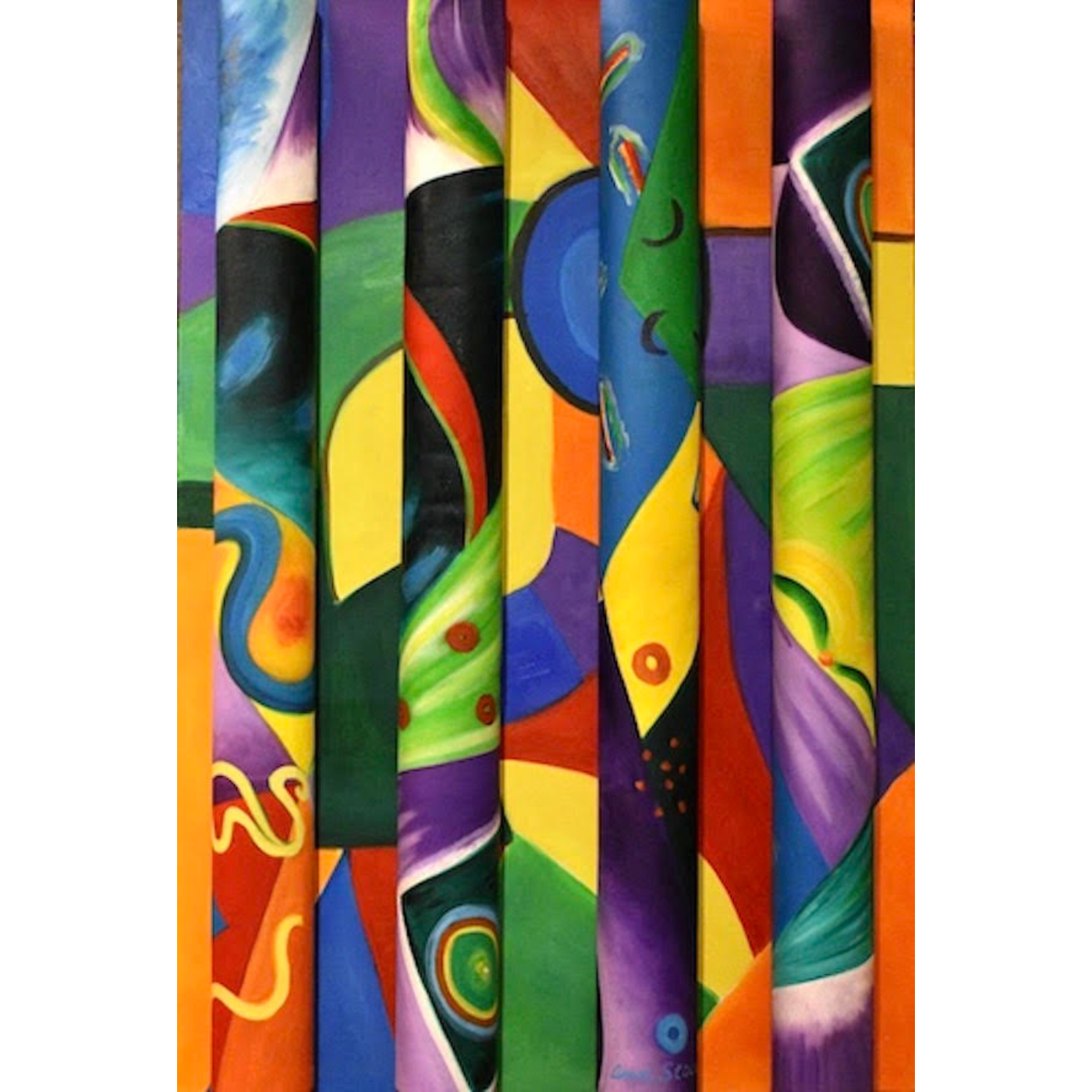 Roll With It 36x24 Oil