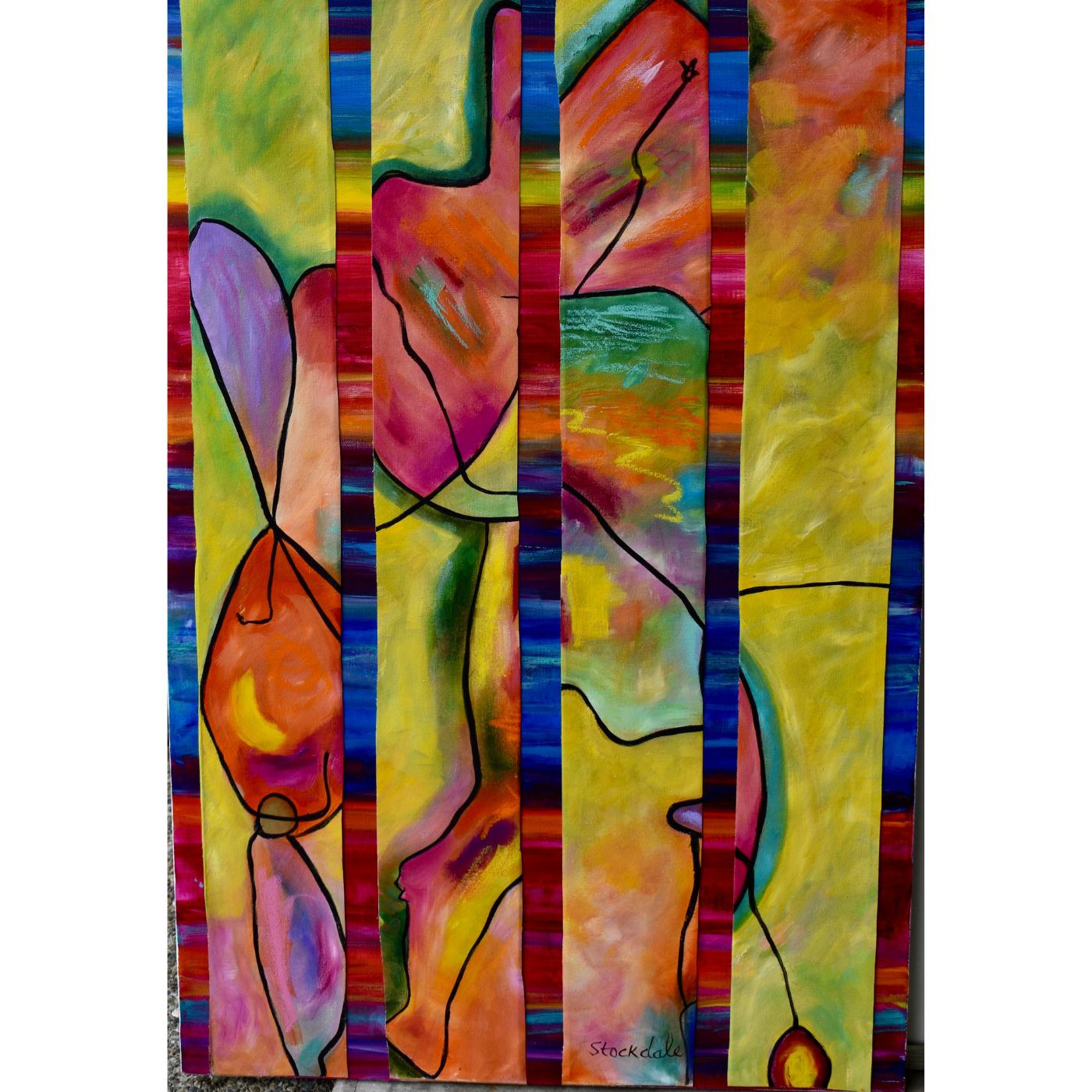Baby's Gotta Sing 36x24 Oil