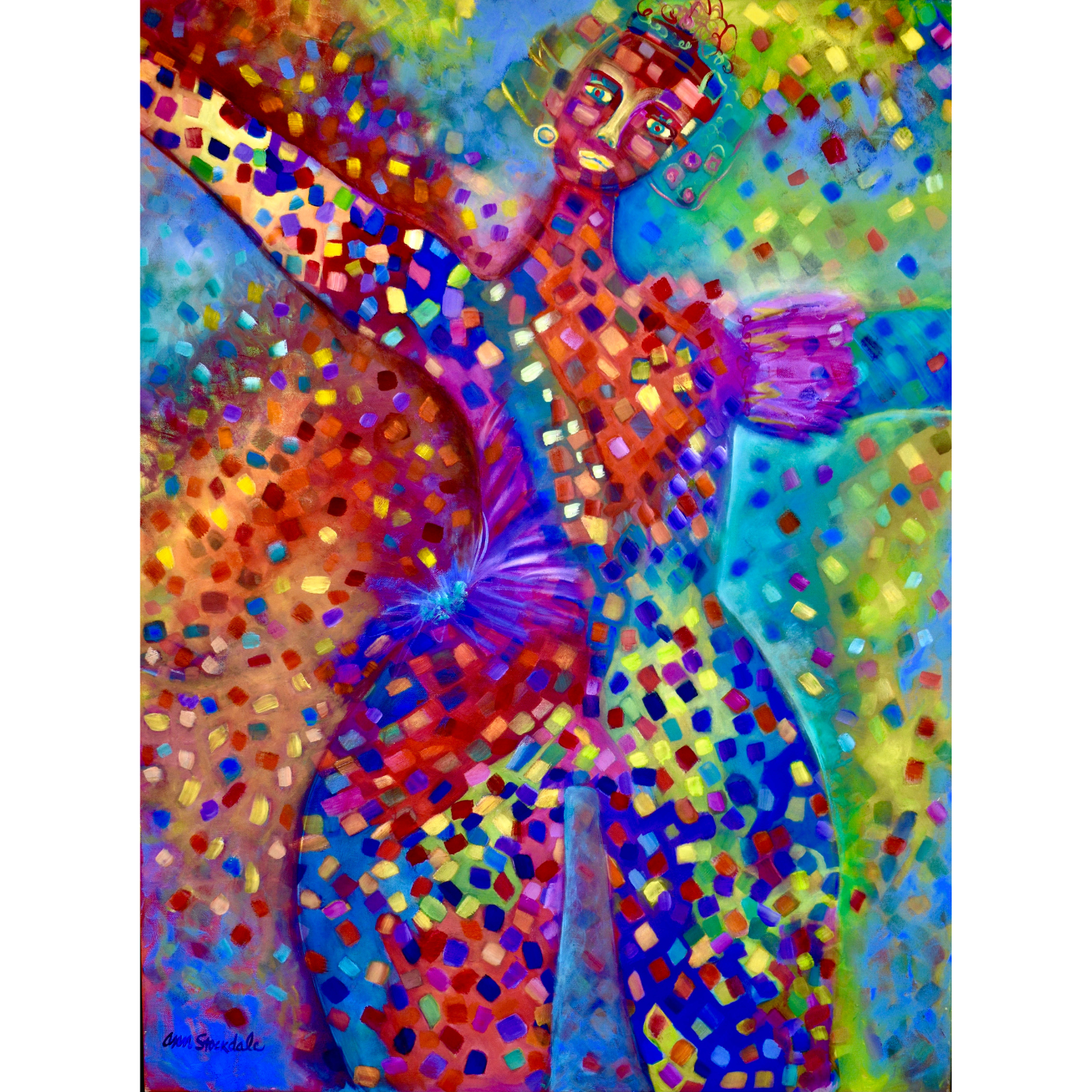 Good Medicine Woman 40x30 (sold)