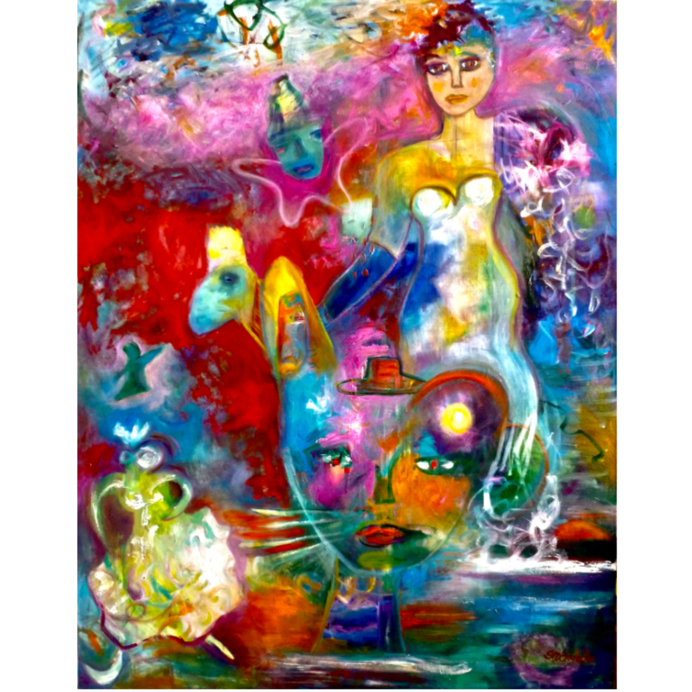 Germination 40 x 30 Oil