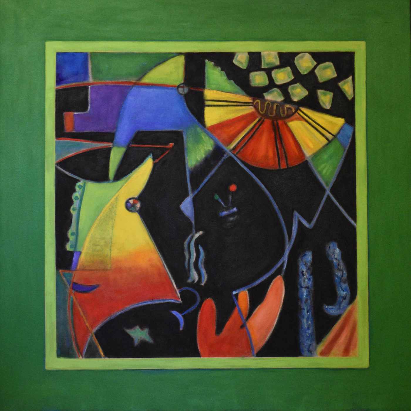 Searching Magic Dreams 30x30 Oil