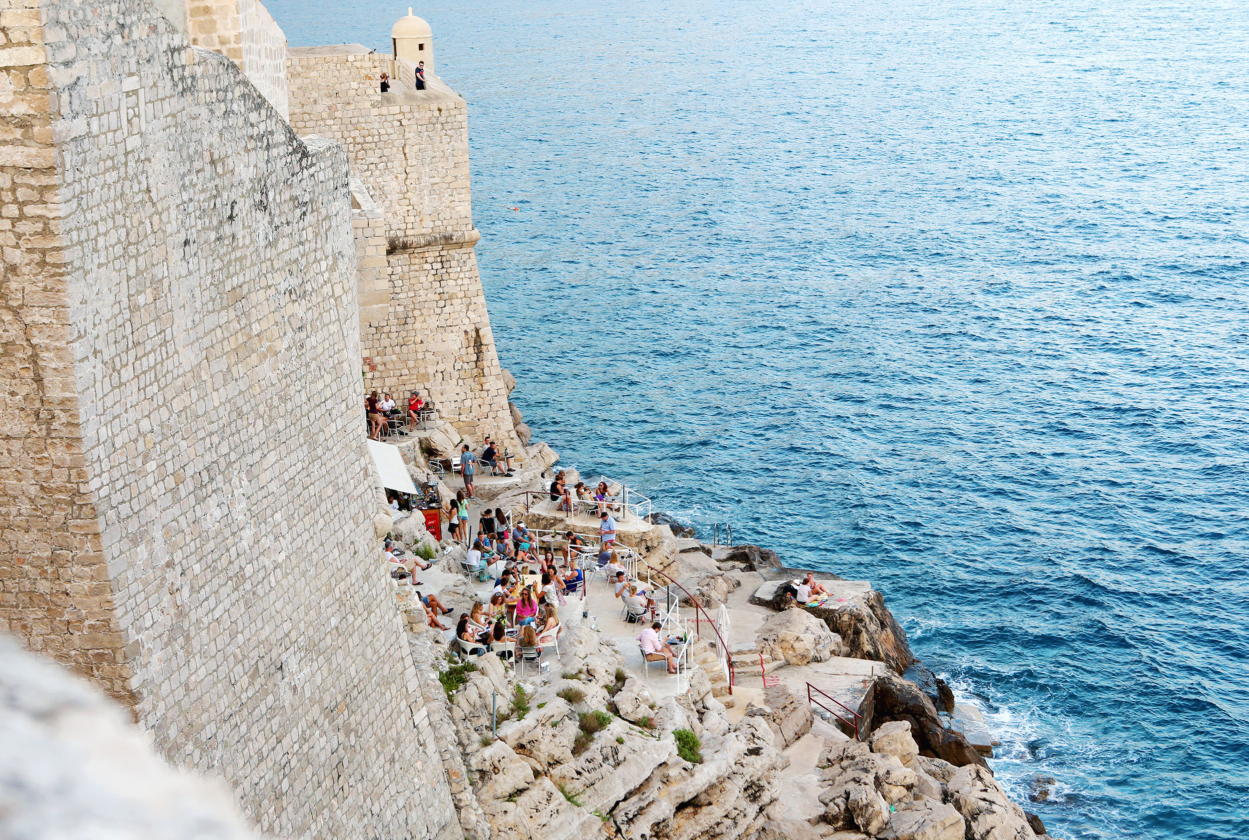 Epic Lunch at an Old Cliffside Fort in Dubrovnik