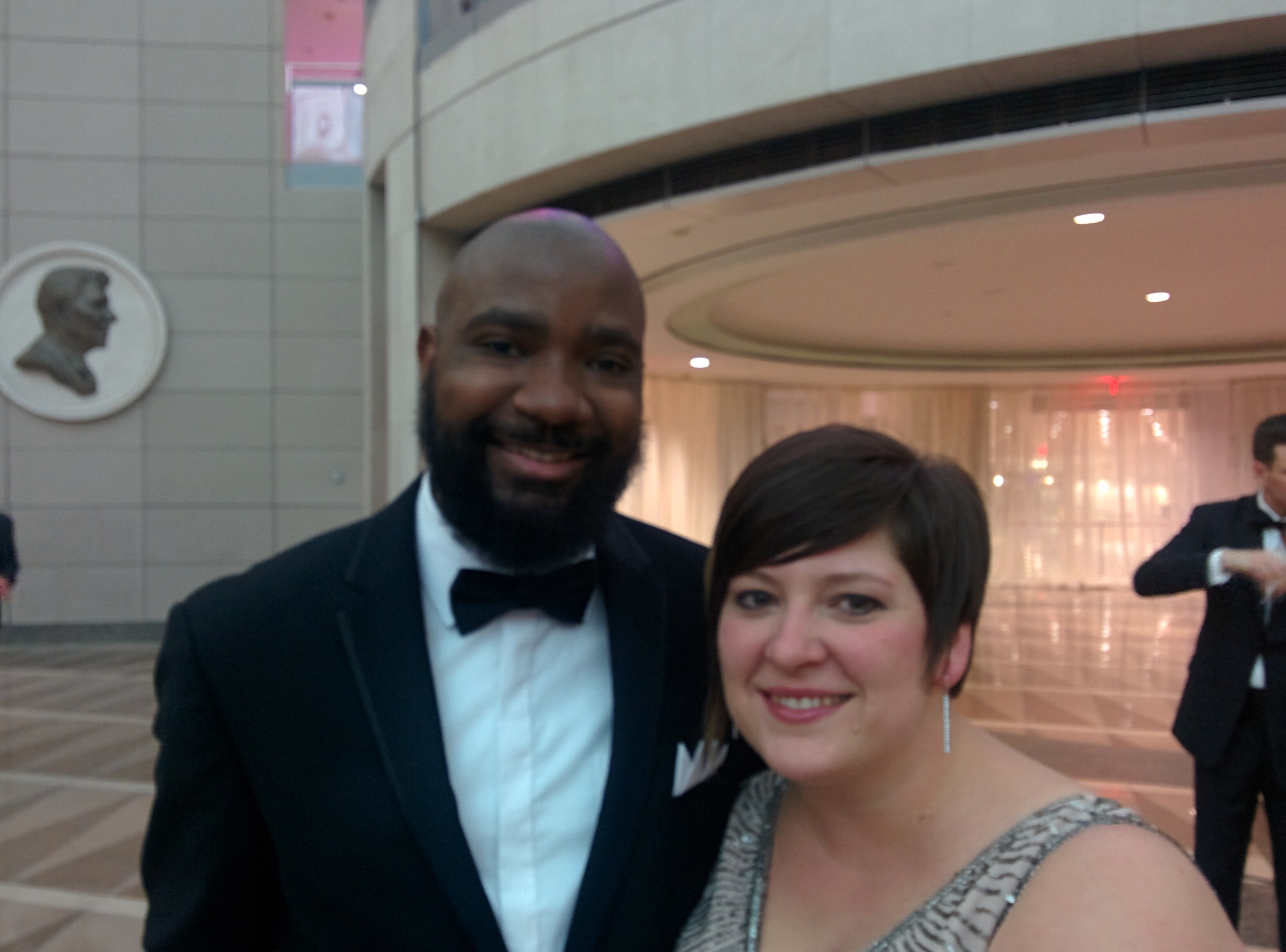 With Mrs. Bowling, NBCT, at the Gala