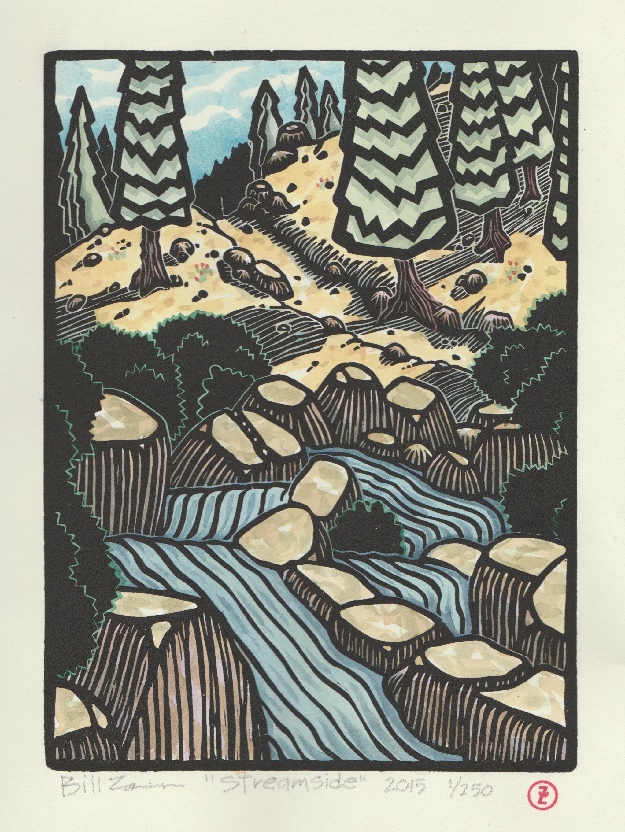 Streamside - 8" x 6"