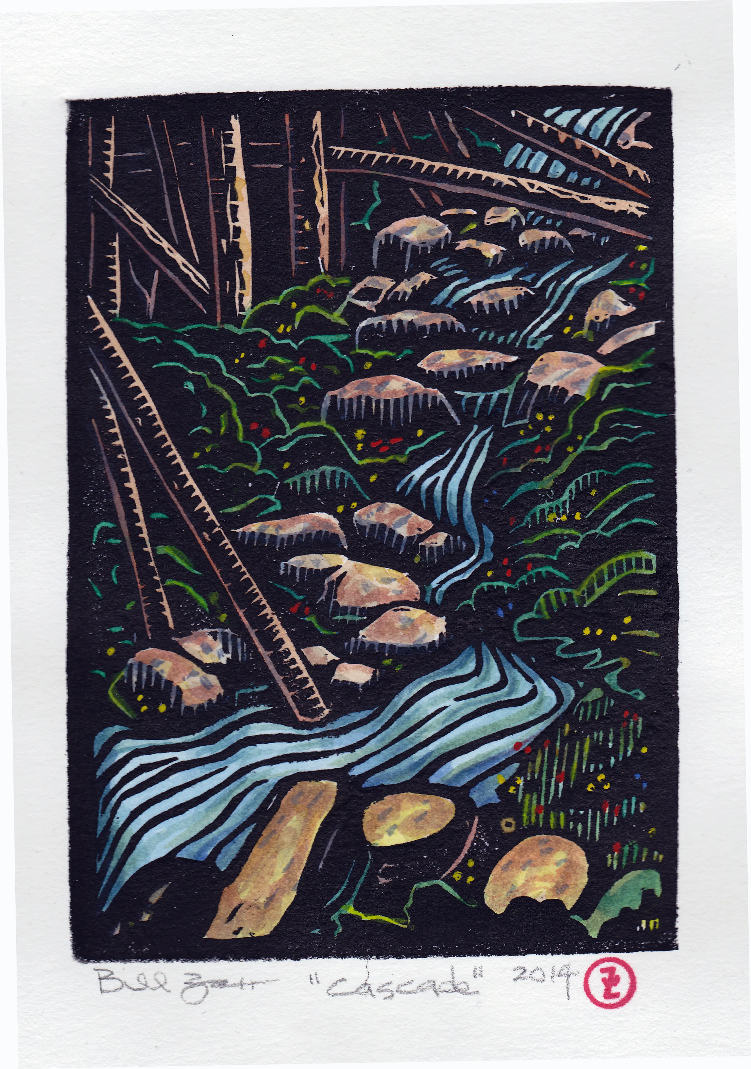 Cascade - 4" x 6"