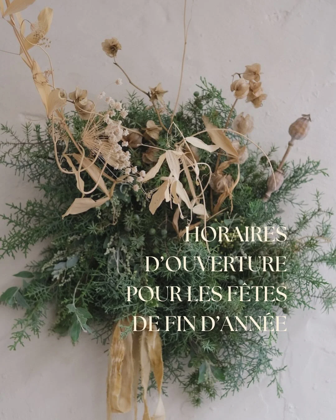 Nos horaires d&rsquo;ouverture pour les f&ecirc;tes de fin d&rsquo;ann&eacute;e 🌲✨