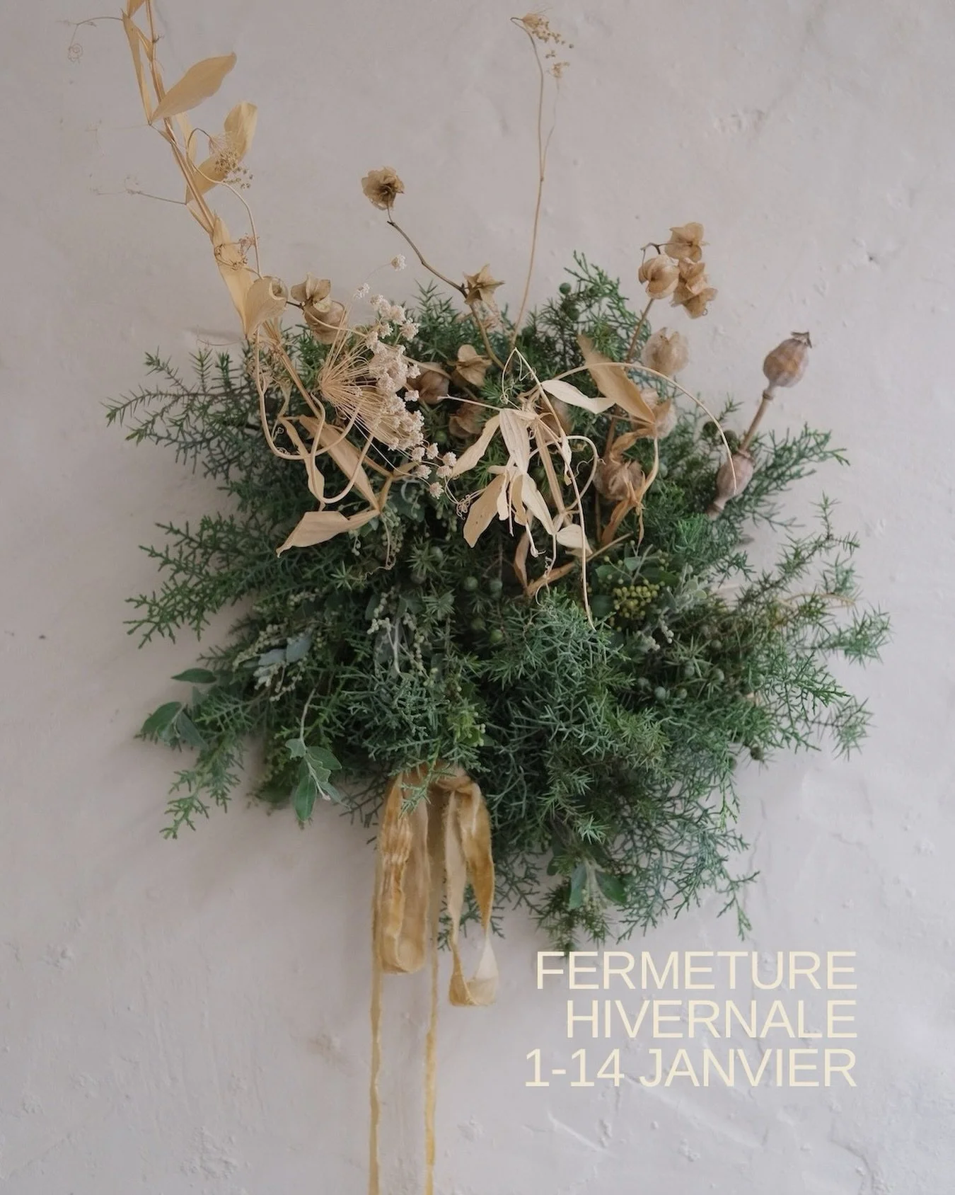 Merci &agrave; tous pour vos commandes, votre passage et vos gentils mots pendant les f&ecirc;tes 💓 
Nous sommes ferm&eacute;s jusqu&rsquo;au 14 janvier pour une pause hivernale afin de nous ressourcer et de revenir en pleine forme.