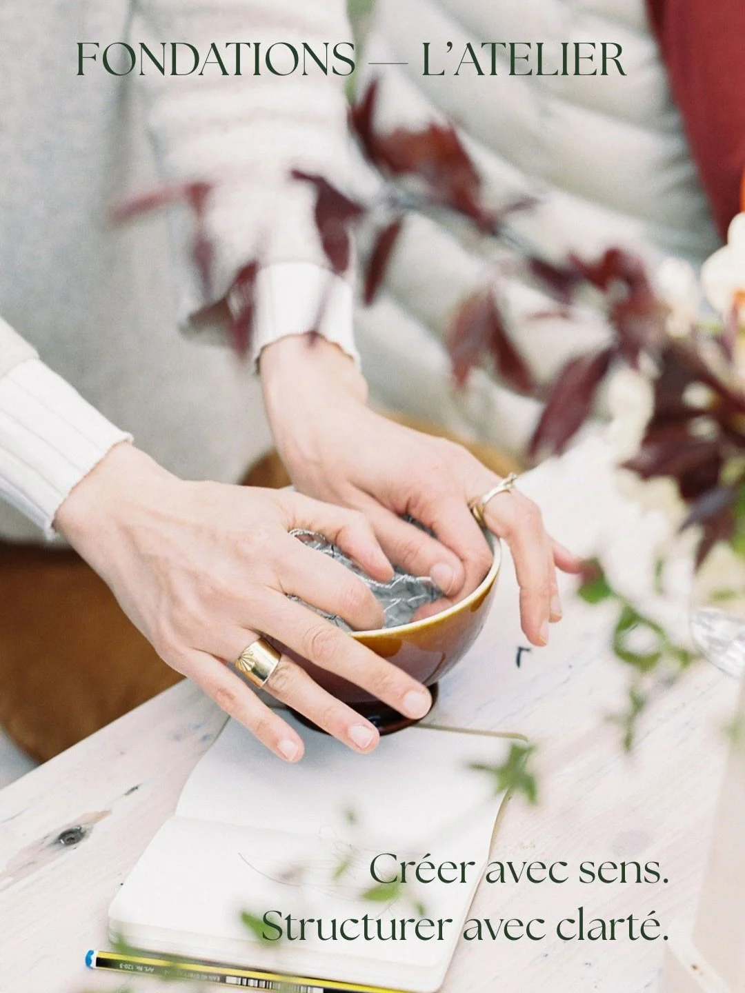 FONDATIONS - l&rsquo;atelier 🌱 

Une journ&eacute;e pour cr&eacute;er ensemble, prendre du recul sur les structures qui soutiennent notre travail, et &eacute;changer ouvertement autour des questions que nous rencontrons toutes 💞

📸 @annadoshinapho