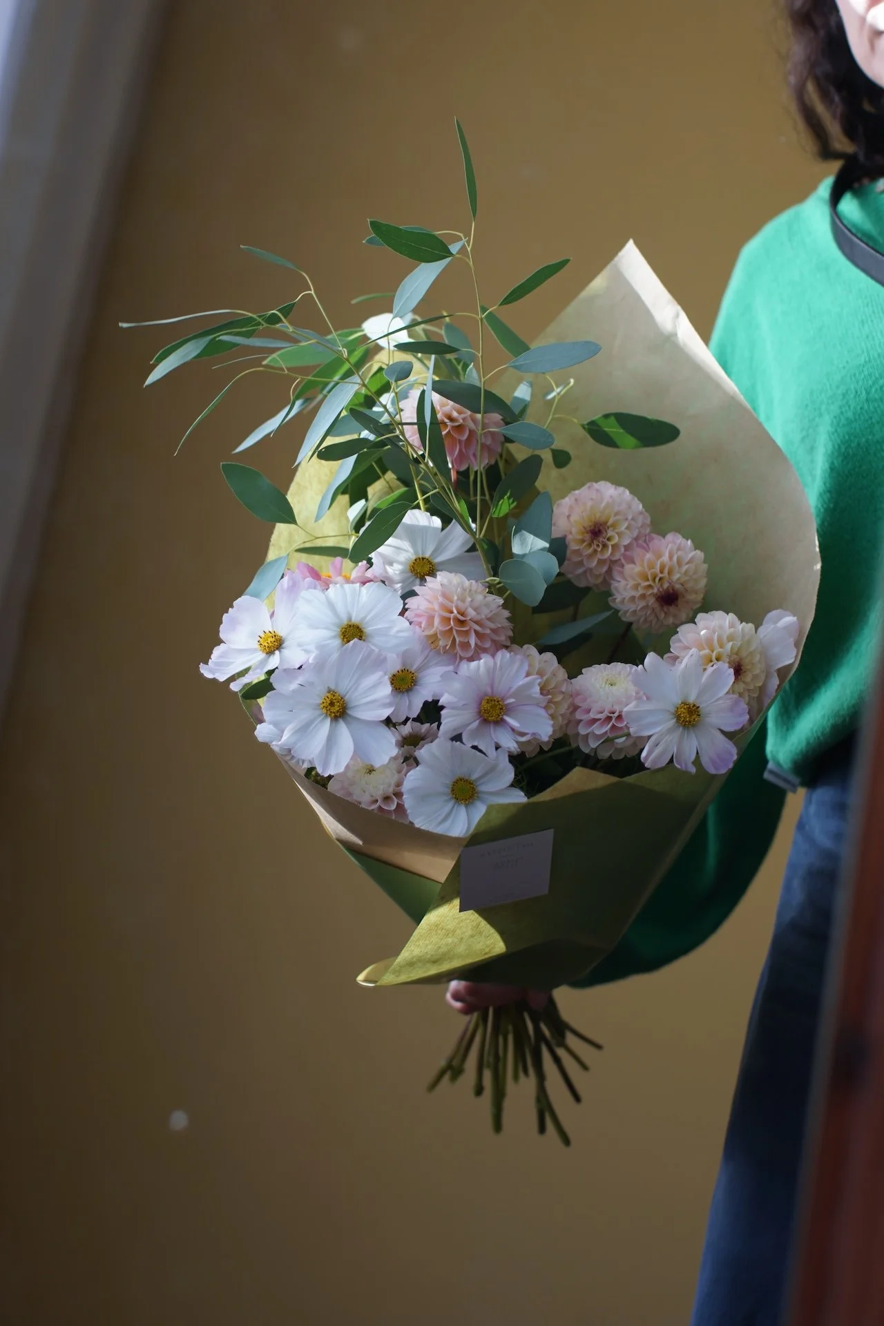 Seasonal Handtied Bouquet - Pastels
