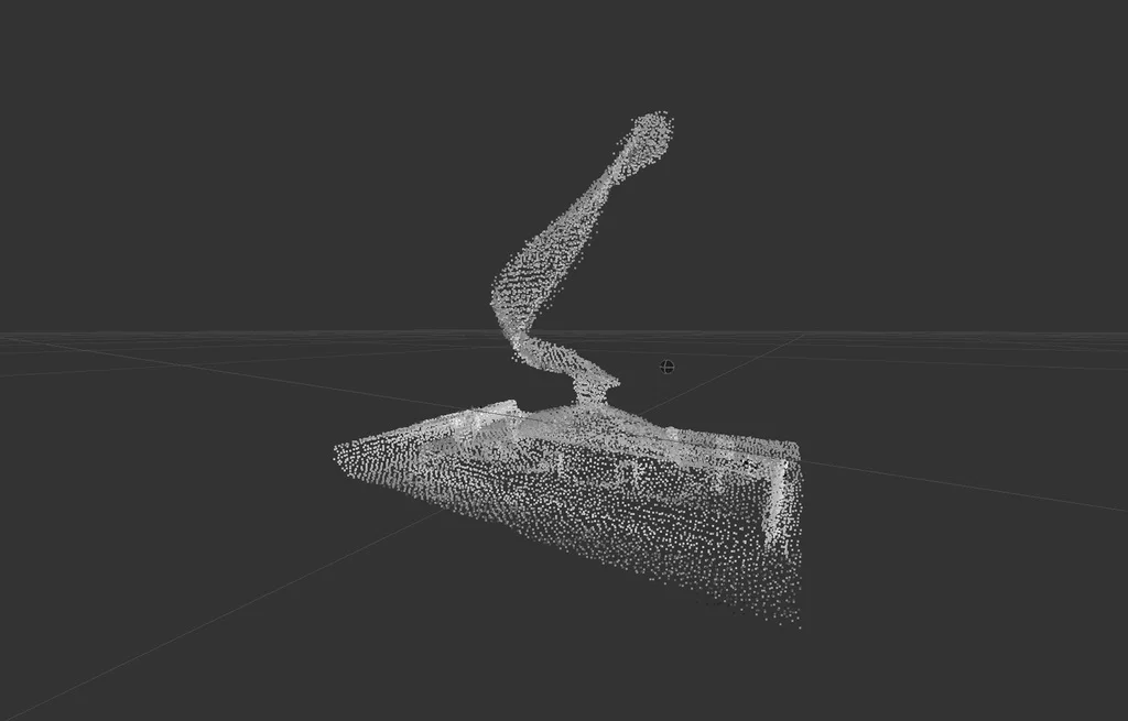 3D Scan in Light Cloud Format
