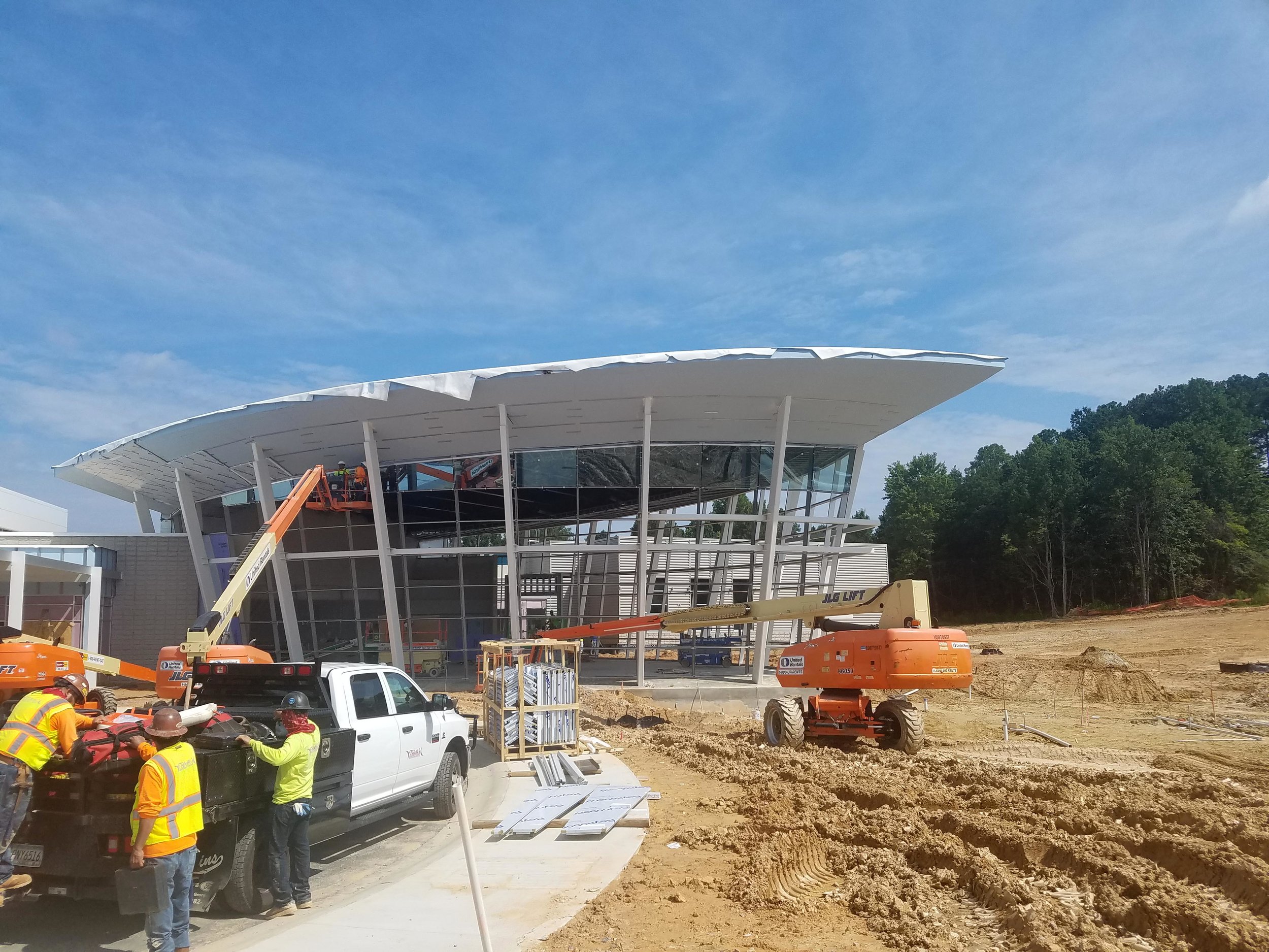 Current Stage of the Building, August 14th, 2017