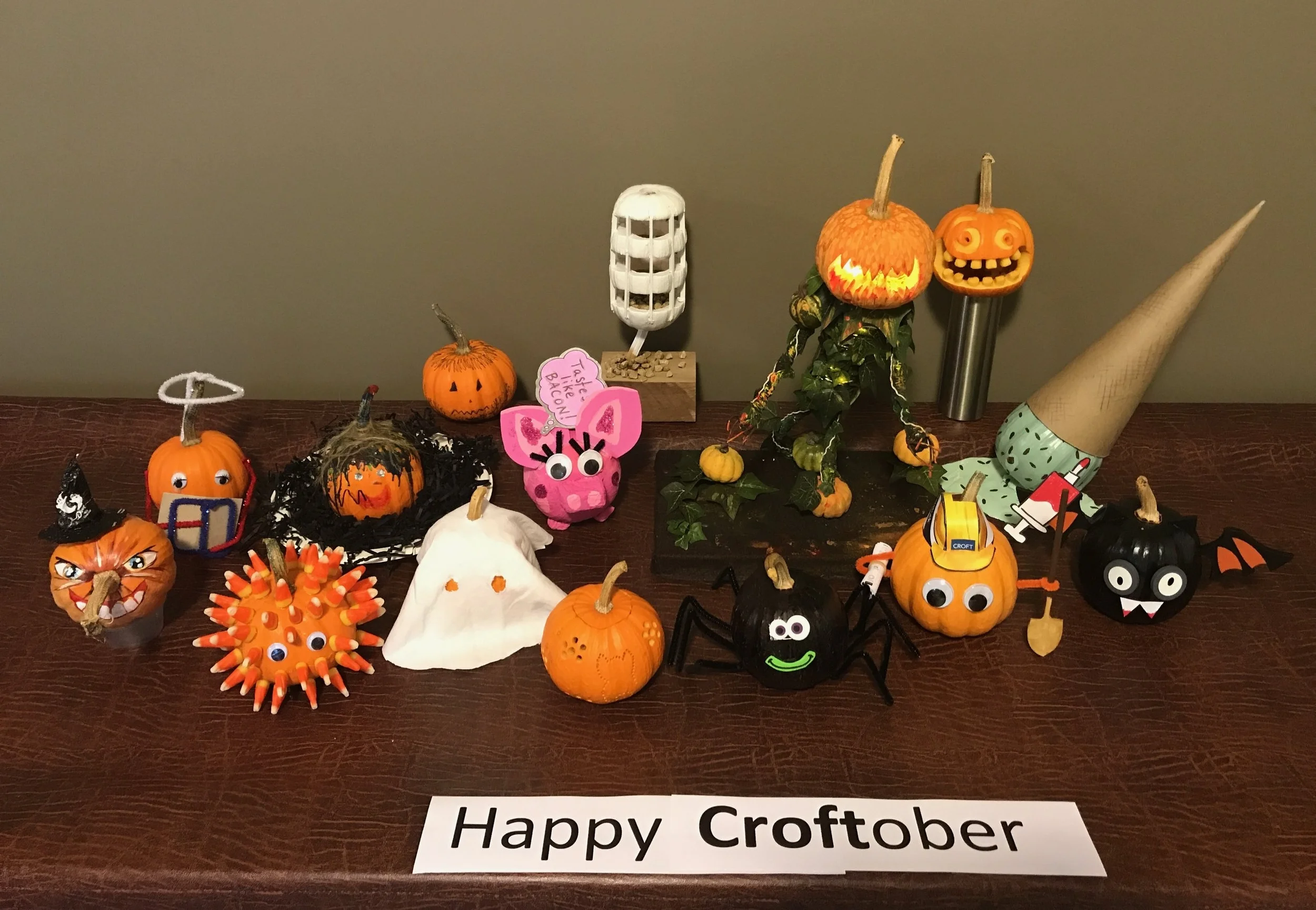 Croft Pumpkin Decorating Contest Croft Architects Engineers