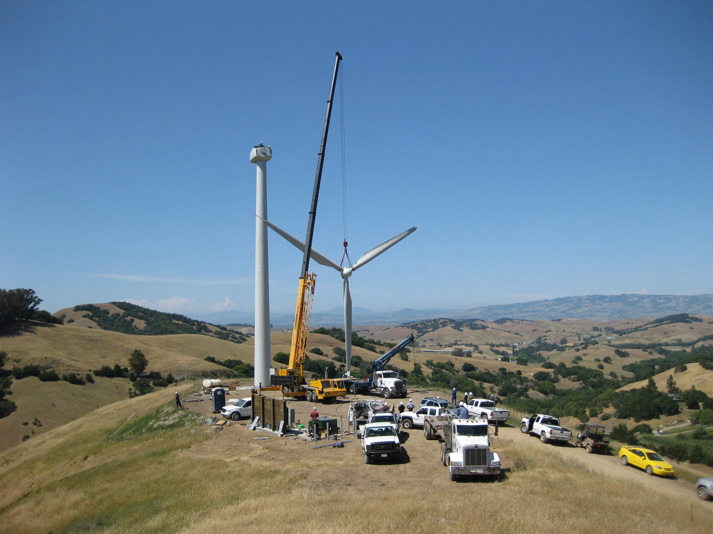 McEvoy Olive Ranch Wind Turbine