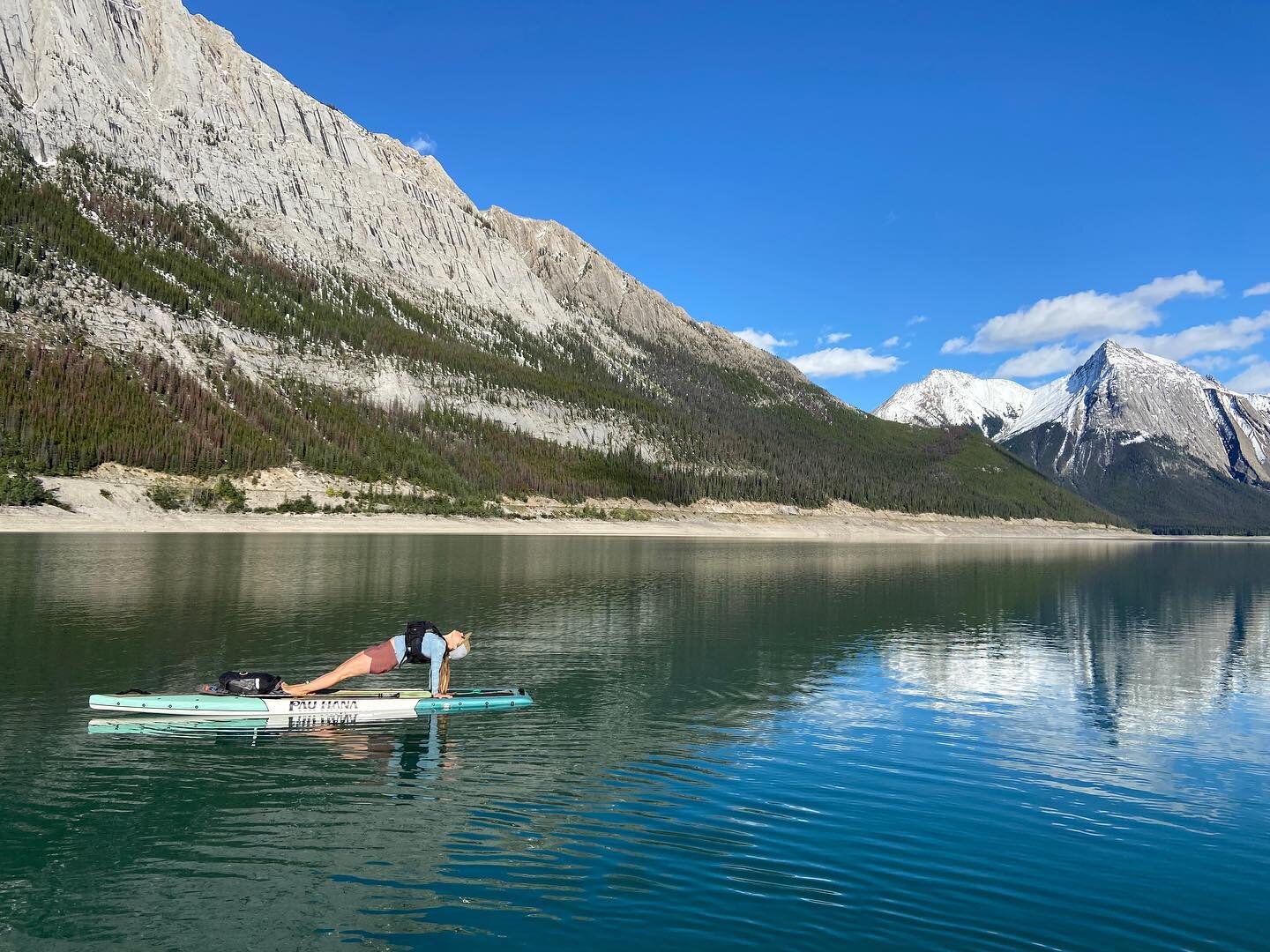 Who else is stretching out the old paddle muscles this week? We&rsquo;re pretty stoked for SUP yoga with Kelli @questionablereality starting  in July.