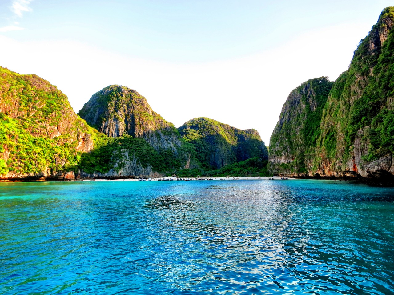 A Night on Maya Bay — Passports and Champagne