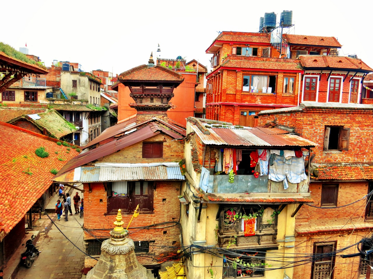 Houses in Kathmandu.